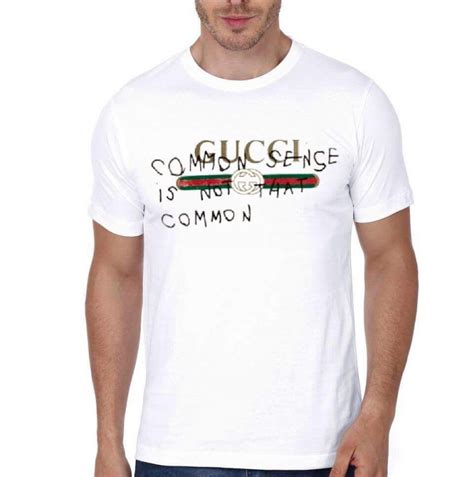 gucci common sense shirt replica|genuine gucci t shirt.